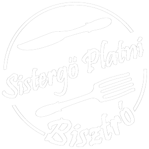 Sistergő Platni Bisztró Csesznek - Logo